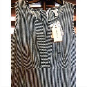 Nautica dress with zipper.